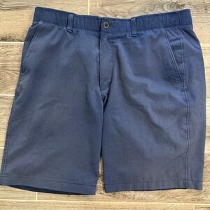 Under Armour Men's Golf Chino Preppy Casual Shorts 36" Blue